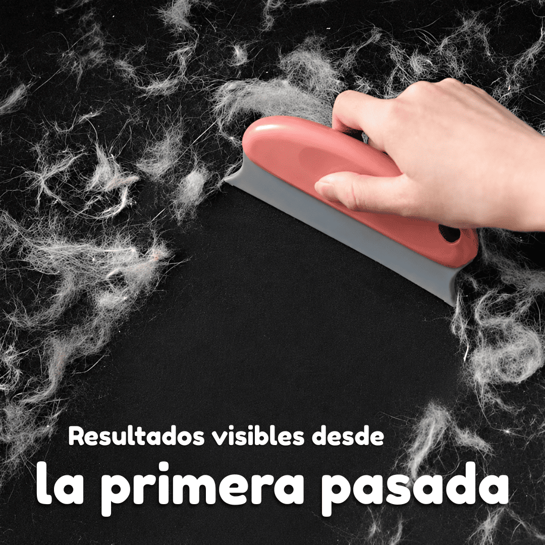 Eliminar pelo de mascota en una pasada